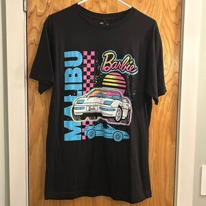 NWT Malibu Barbie Cruiser Graphic T-Shirt Size Medium